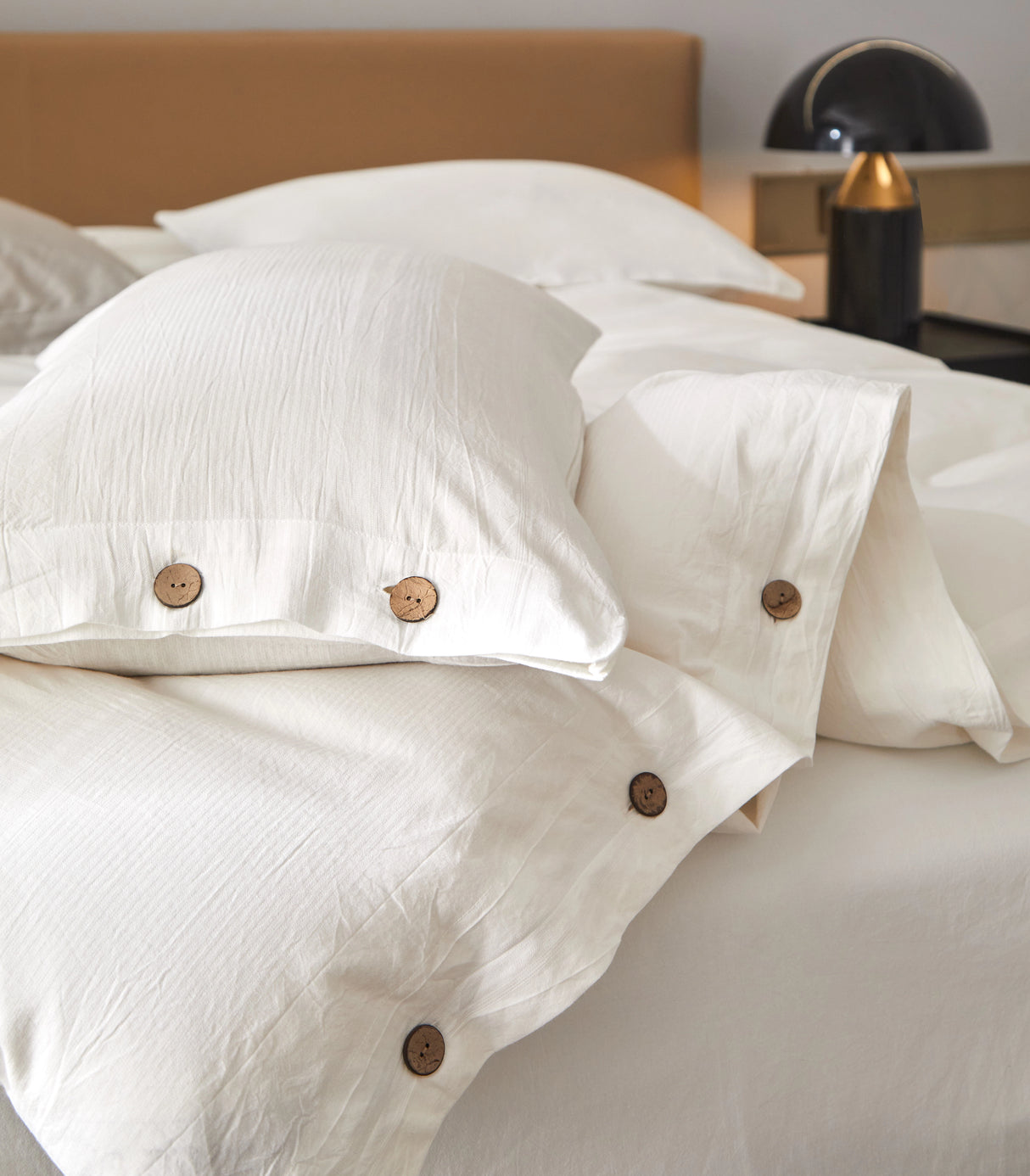 Minimalist Washed Cotton Bedding Set