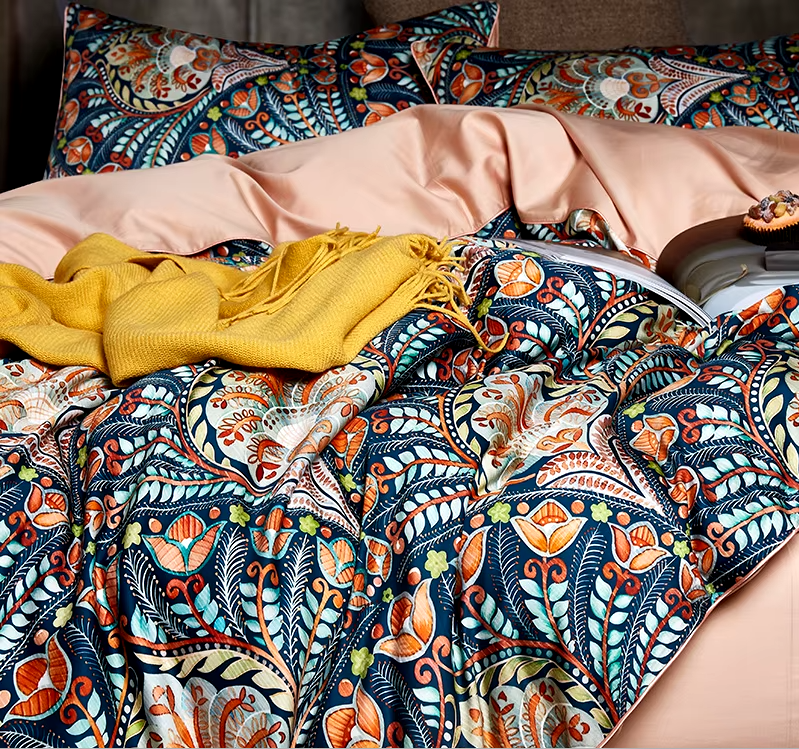 Madhavi Egyptian Cotton Bedding Set