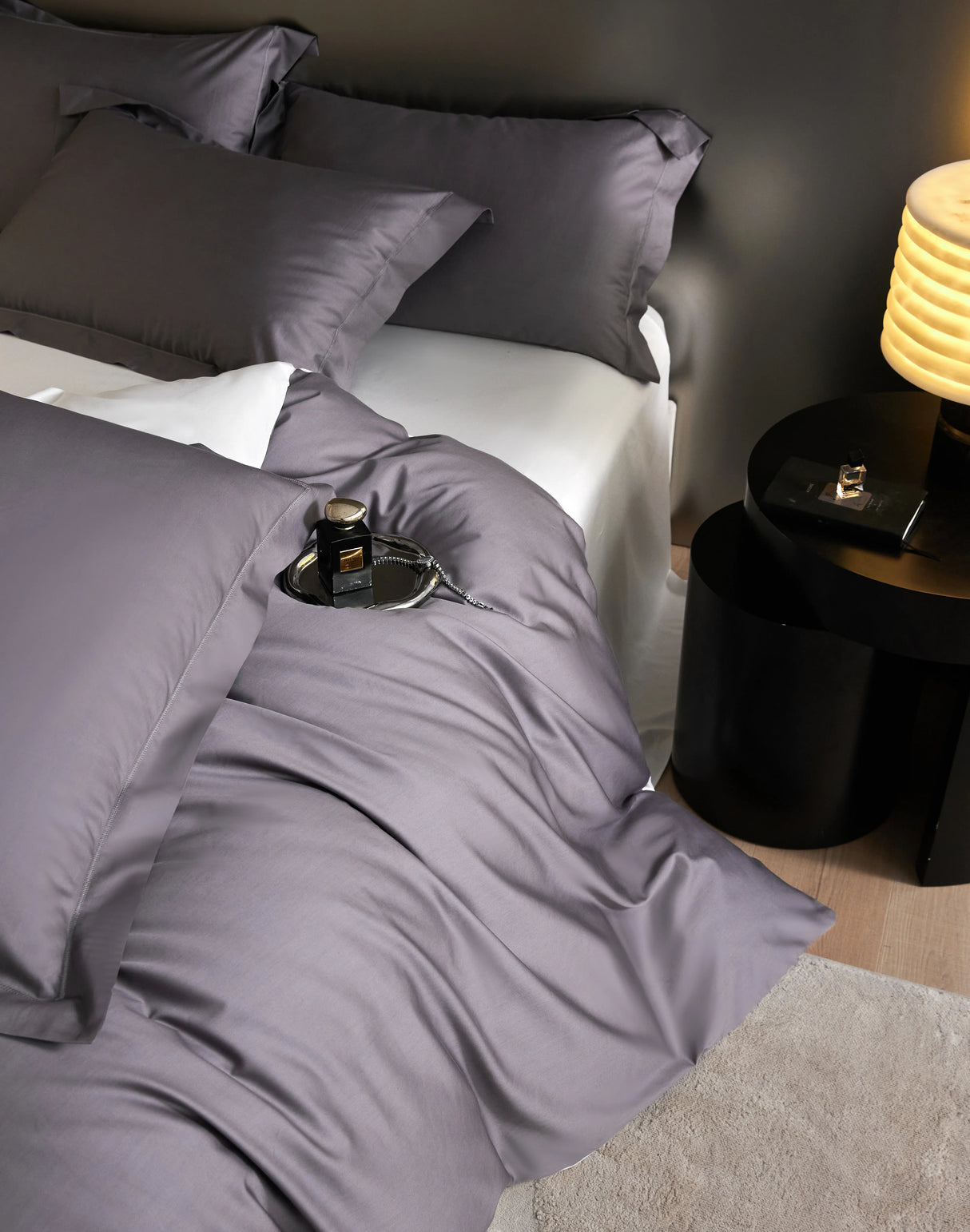 Nico Sereno Reversible Bedding Set Gray