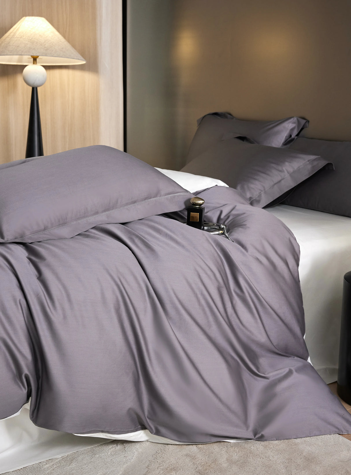 Nico Sereno Reversible Bedding Set Gray