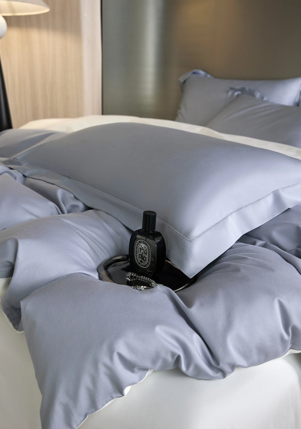 Nico Sereno Reversible Bedding Set Blue