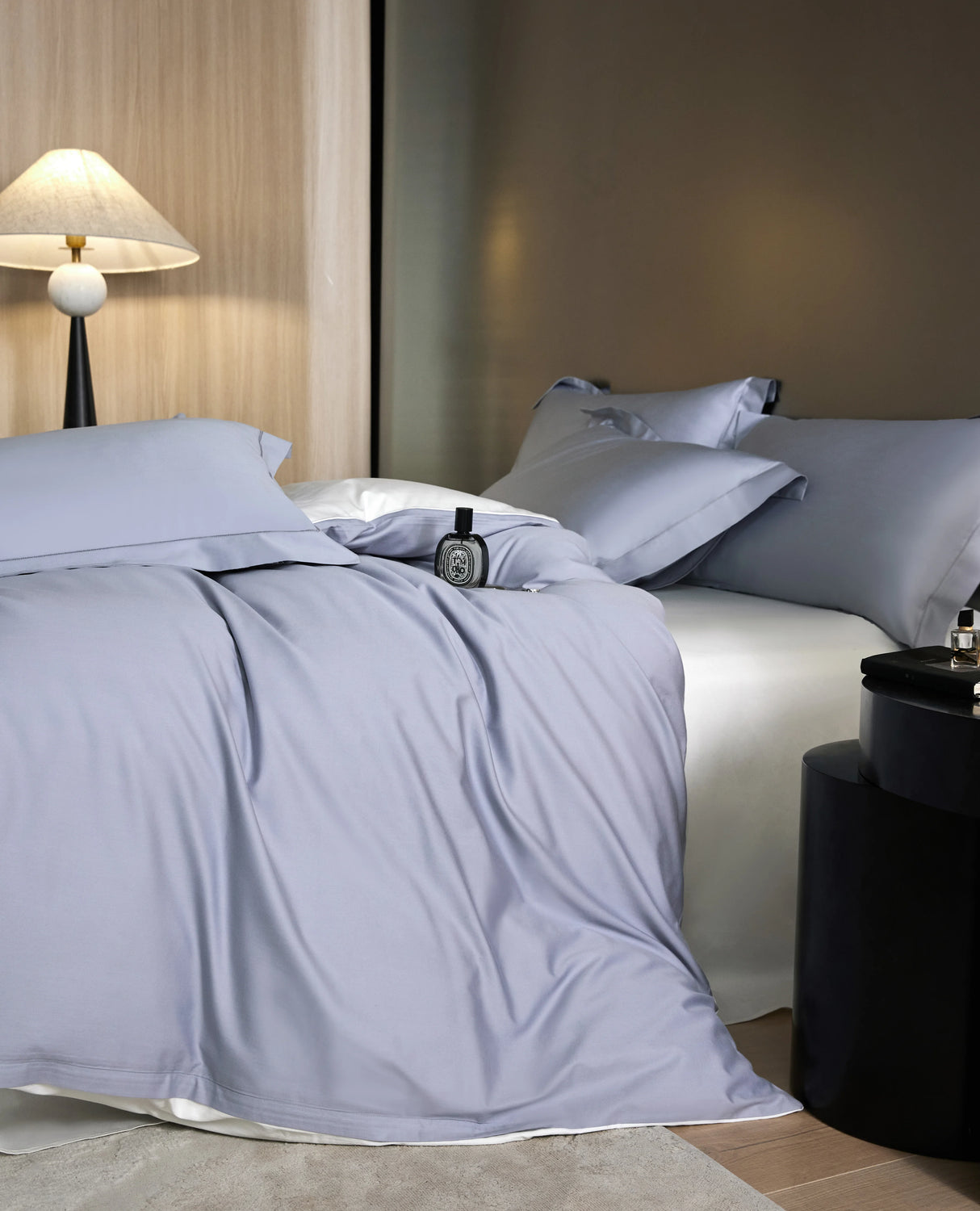 Nico Sereno Reversible Bedding Set Blue