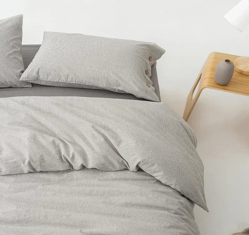 Shizuka Cotton Linen Bedding Set