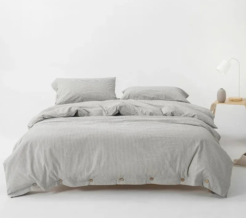 Shizuka Cotton Linen Bedding Set