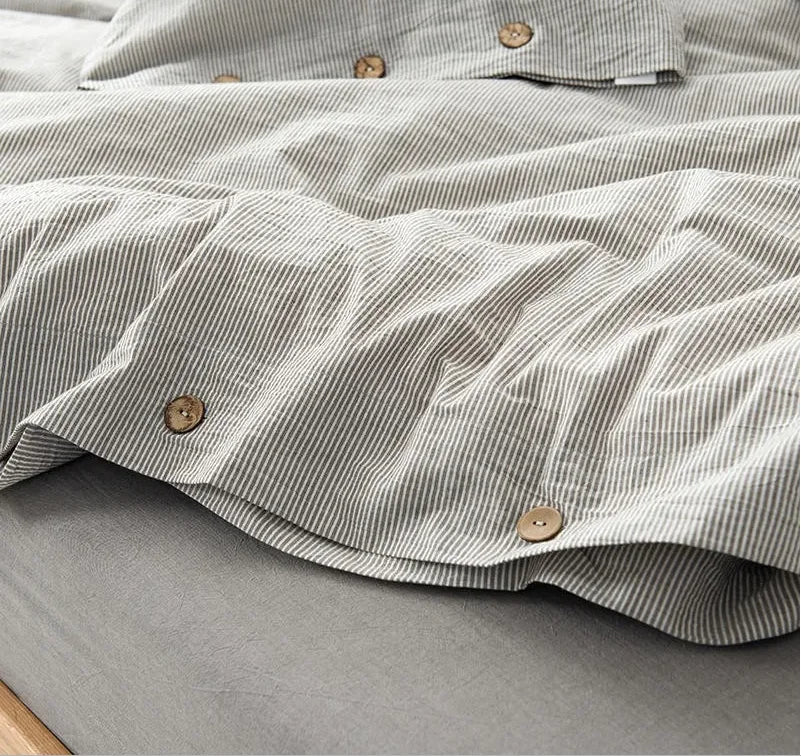 Shizuka Cotton Linen Bedding Set