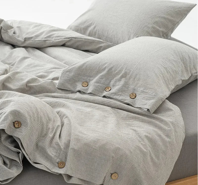 Shizuka Cotton Linen Bedding Set
