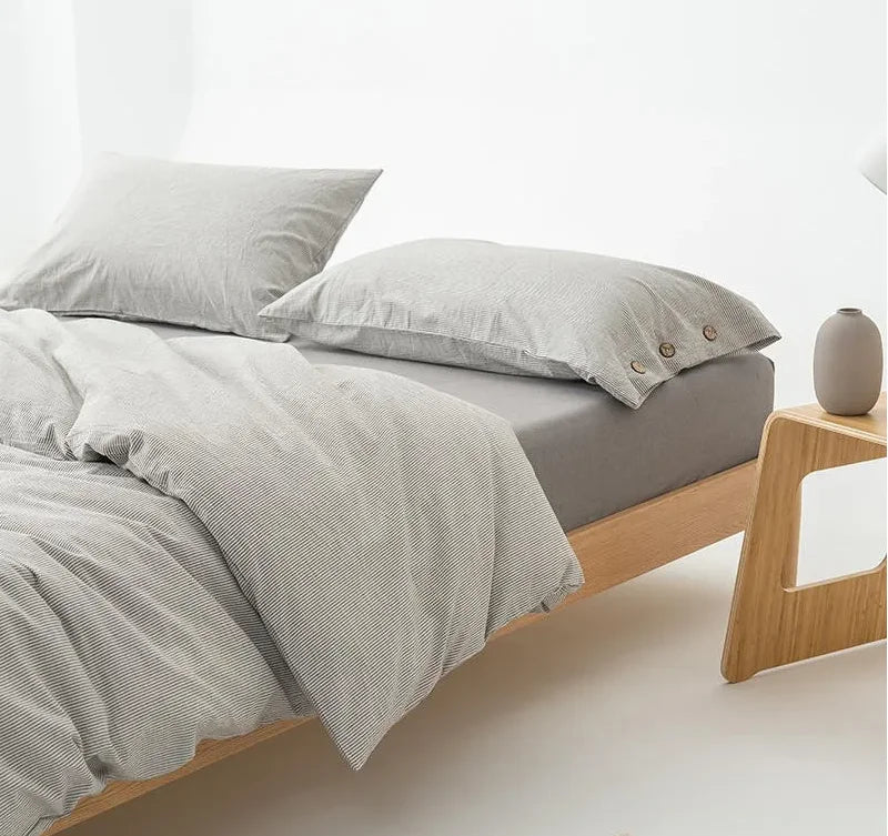 Shizuka Cotton Linen Bedding Set