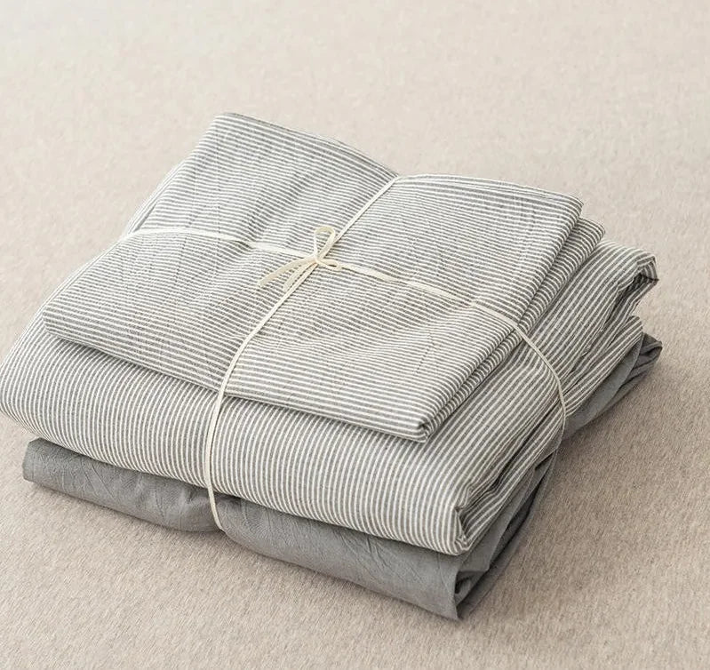 Shizuka Cotton Linen Bedding Set