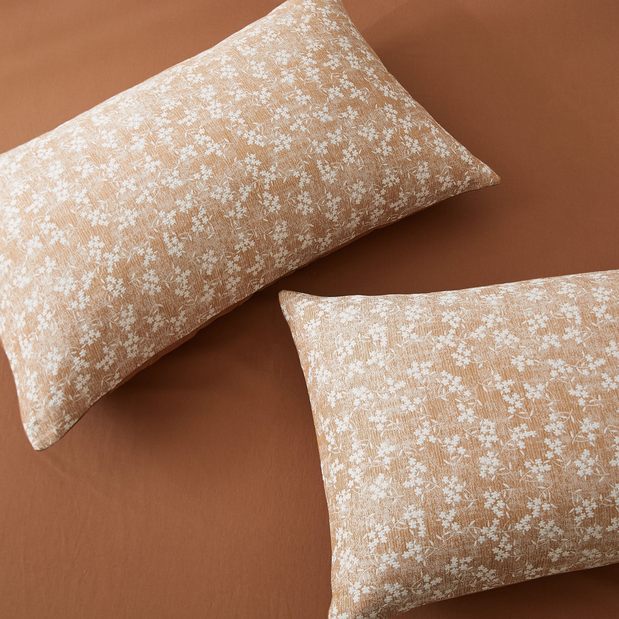 Vintage Floral Cotton Duvet Cover Set