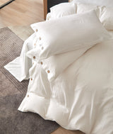 Minimalist Washed Cotton Bedding Set
