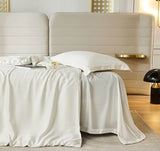 Lorenzo Luxe Bamboo Bedding Set White