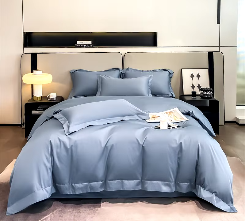 Premium Natural Cotton Bedding Set White