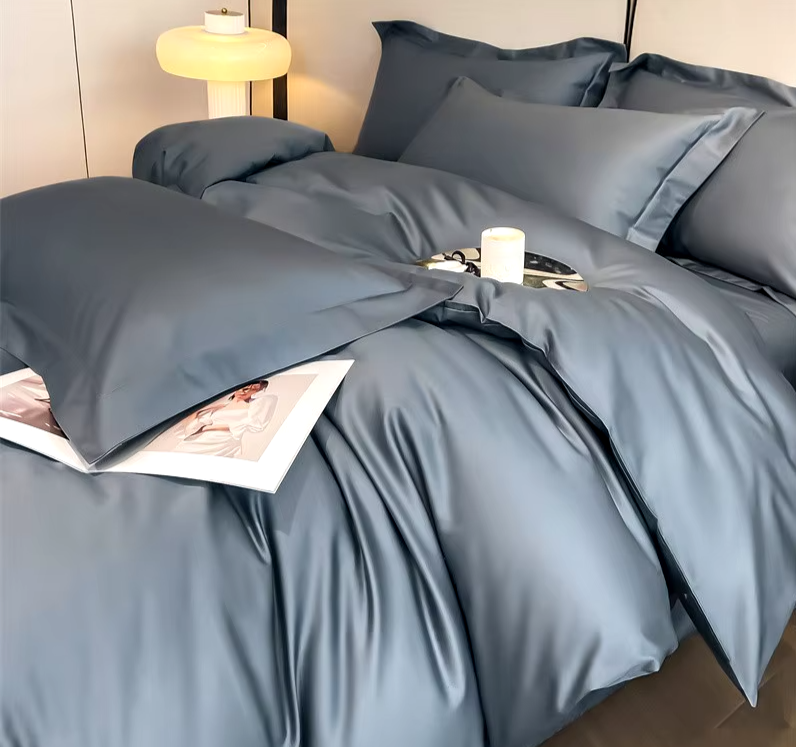 Premium Natural Cotton Bedding Set White