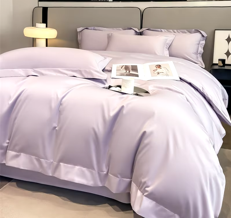 Premium Natural Cotton Bedding Set White
