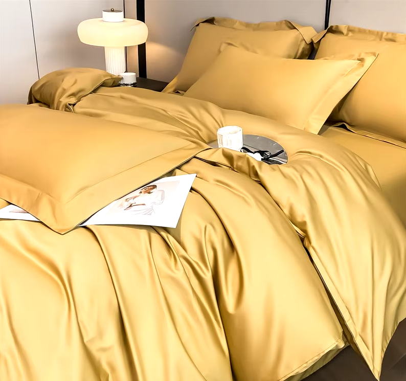 Premium Natural Cotton Bedding Set White
