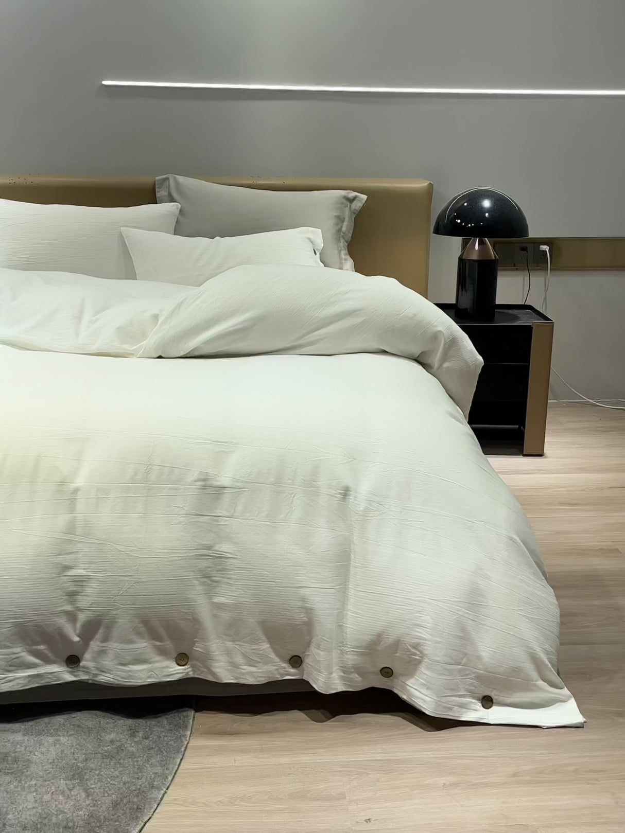 Minimalist Washed Cotton Bedding Set